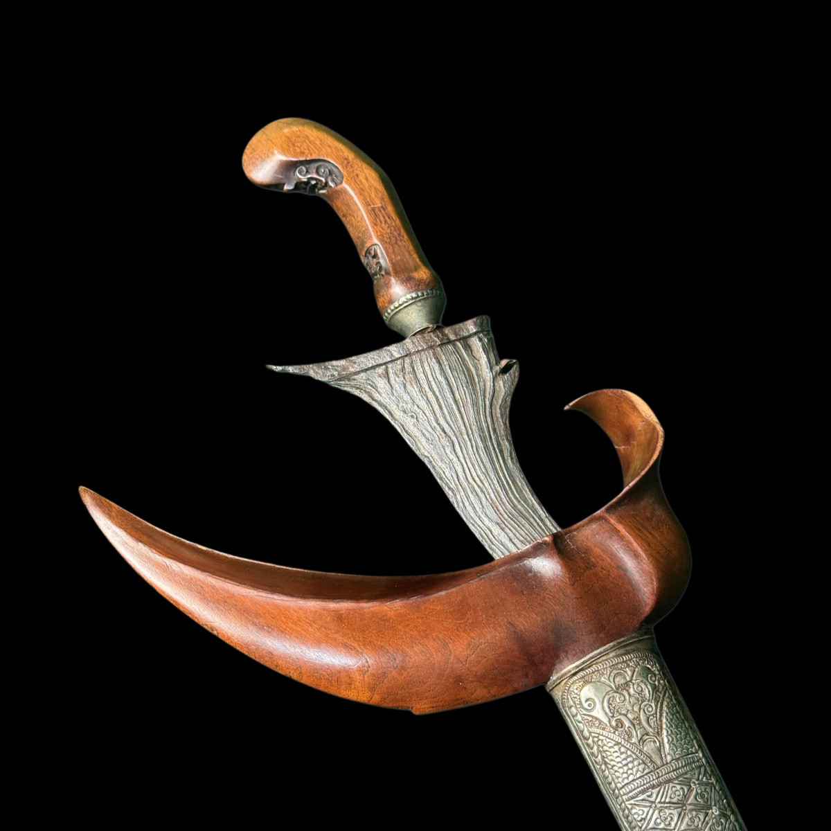 Kris  Java lame  ondulée  XIX ème 