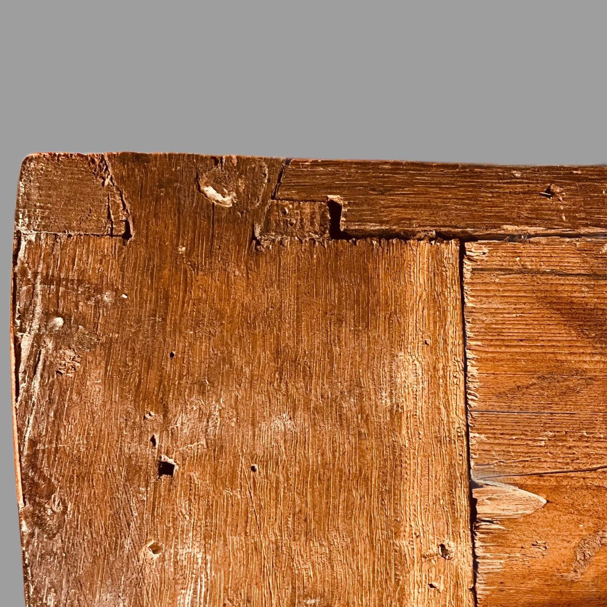 Chest Of Drawers Inlaid On 3 Sides 18th Century-photo-3