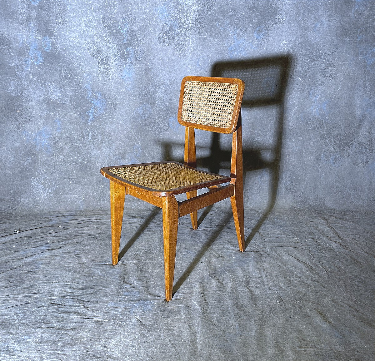 Marcel Gascoin "marguerite" Table And Chairs Set.-photo-3