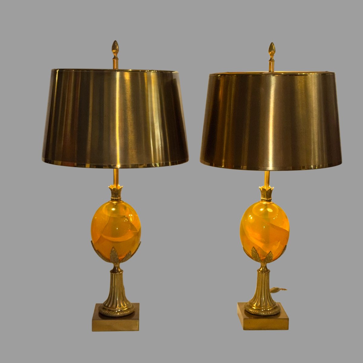 Paire de lampes de la Maison Charles 