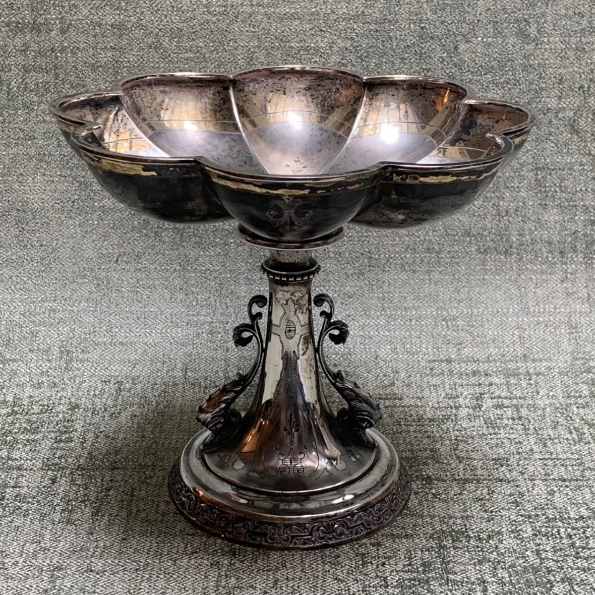 Polylobée Silver Cup Napoleon III Period