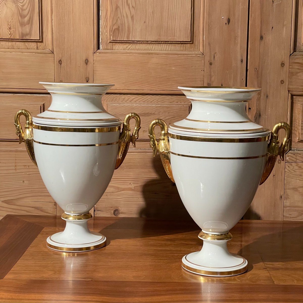 Paire De Vases Rafraîchissoir 19ème