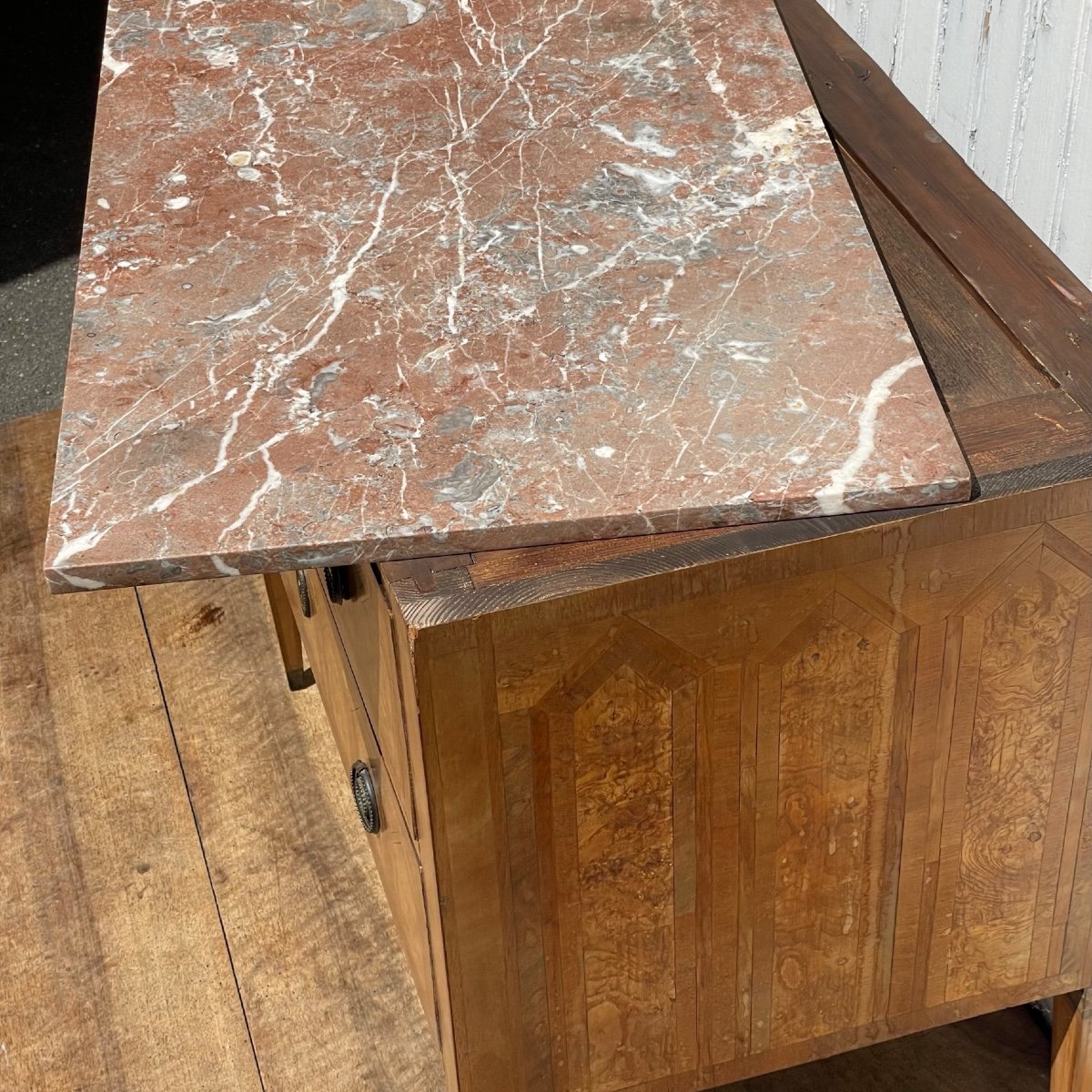 Directoire Style Dresser Marble Top-photo-1