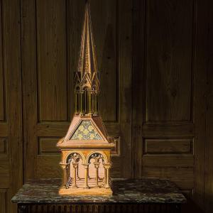 Architectural Decor 19th Century Bell Tower Model