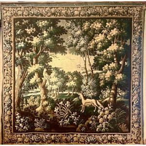 Tapisserie verdure du XVIIIᵉ  Aubusson