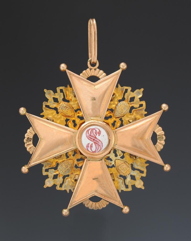 Order Of St. Stanislaus Of Russia “орден святого станислава” 1765-1815, 1st Class 1910-1917-photo-3