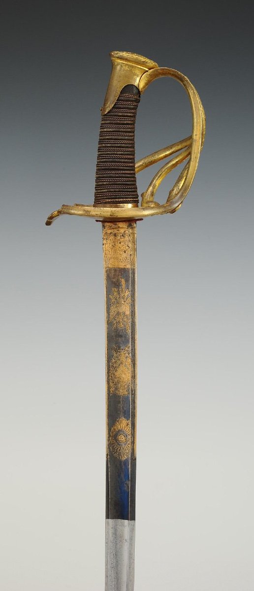 Officer's Saber Of Gentleman's Bodyguards, Model 1814, Restoration.-photo-4