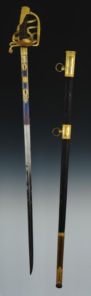 Sabre Of The Senior Officer Of The Musketeer Of The 1st Company Of The Military Household Of The King-photo-7