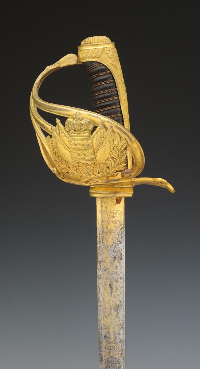 Sabre Of A Senior Officer Of The Bodyguards Of The King's Military Household, Model 1816,-photo-3