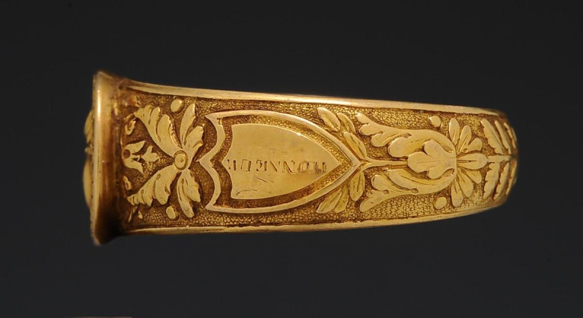 Loyalty Ring Of The “horse Grenadiers” Of The King’s Military Household, Restoration.-photo-3