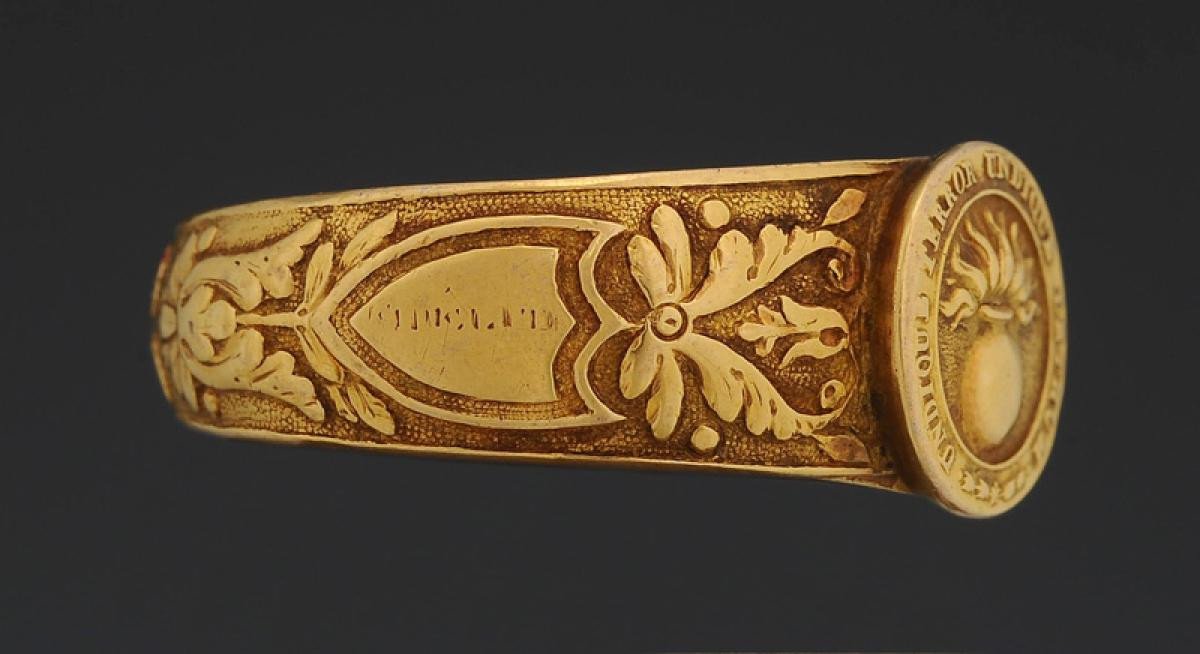 Loyalty Ring Of The “horse Grenadiers” Of The King’s Military Household, Restoration.-photo-4