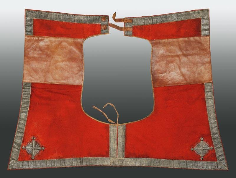 Saddle Cover And Pair Of Chaperons Of The Second Company Of Musketeers 1814-photo-1