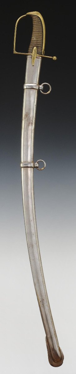 Sabre De Hussards, Modèle 1777, Fabrication Révolutionnaire De 1792-1802. 29096-photo-2