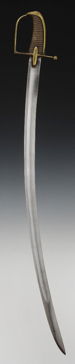 Sabre De Hussards, Modèle 1777, Fabrication Révolutionnaire De 1792-1802. 29096-photo-3