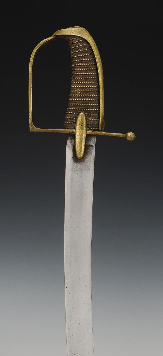Sabre De Hussards, Modèle 1777, Fabrication Révolutionnaire De 1792-1802. 29096-photo-4