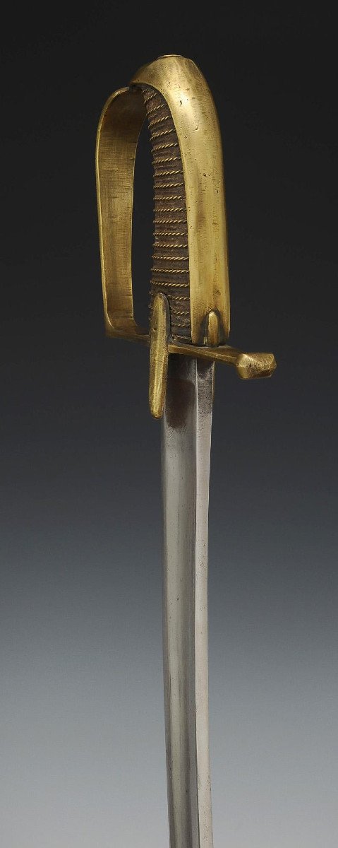 Sabre De Hussards, Modèle 1777, Fabrication Révolutionnaire De 1792-1802. 29096-photo-1