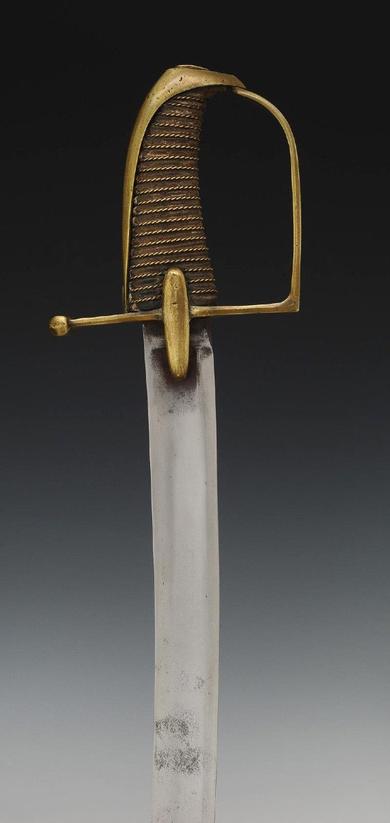 Sabre De Hussards, Modèle 1777, Fabrication Révolutionnaire De 1792-1802. 29096-photo-3
