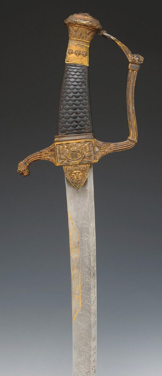 Saber And Belt Of A Divisional General Officer, Model Of The 1st Vendémiaire Year XII-photo-5