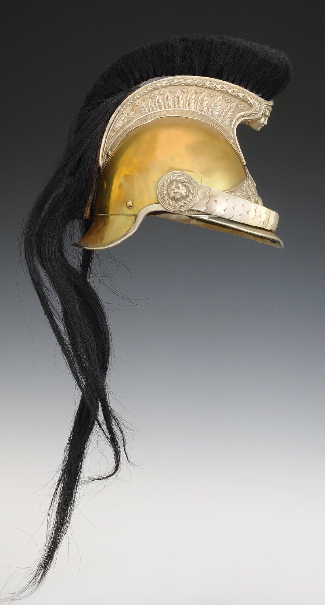 Helmet Of The Horse-mounted Gendarmes, Model 1912, Third Republic. 27810-photo-3