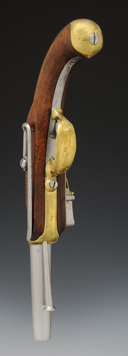 PISTOLET DE MARINE, DIT « DE BORD », modèle 1779, 2ème type, Ancienne Monarchie. 30681-photo-2