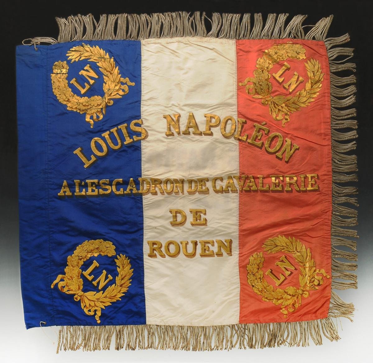 Standard Of The Cavalry Squadron Of The National Guard Of The City Of Rouen, Model 1852, Pr-photo-2