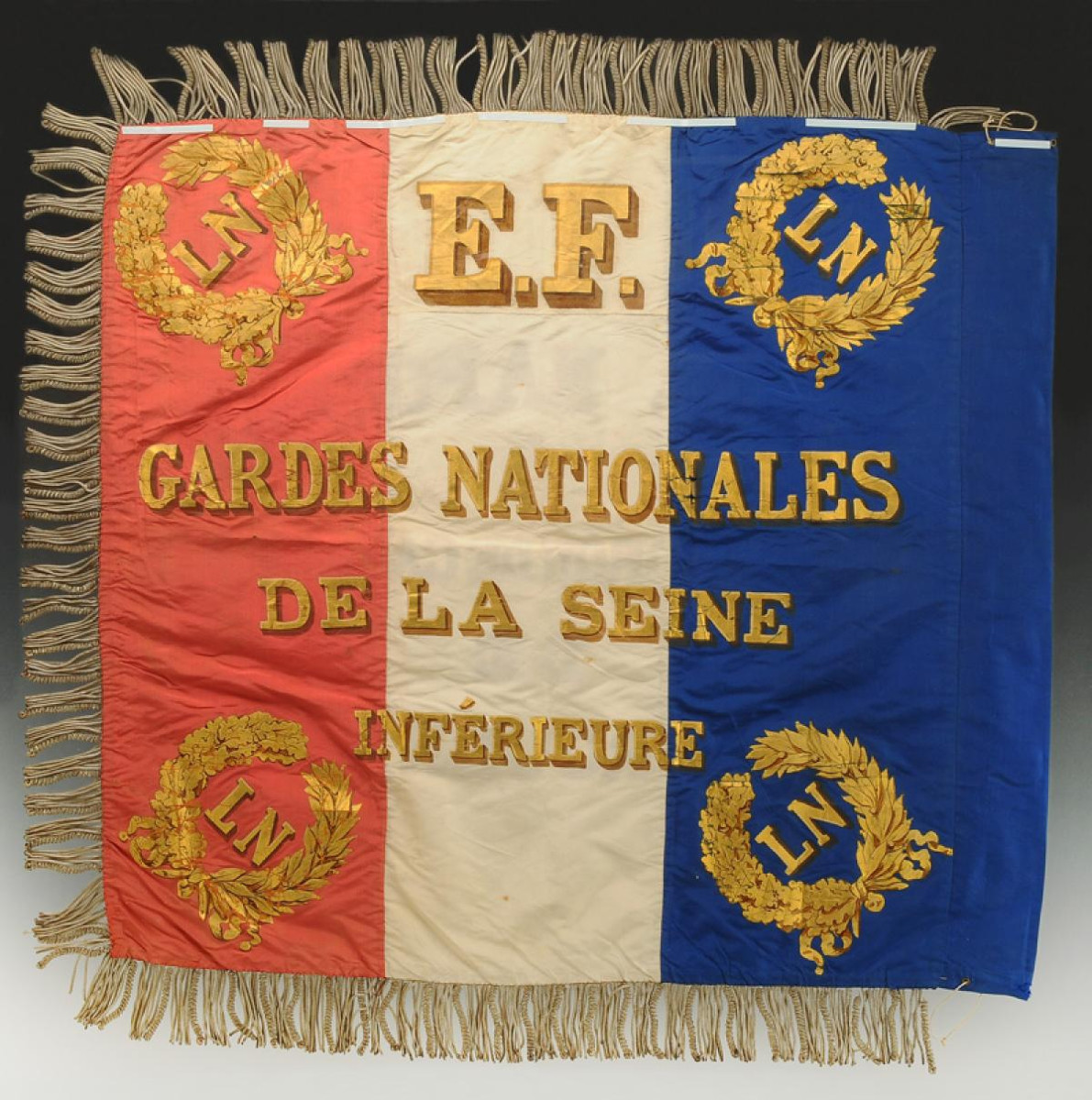 Standard Of The Cavalry Squadron Of The National Guard Of The City Of Rouen, Model 1852, Pr