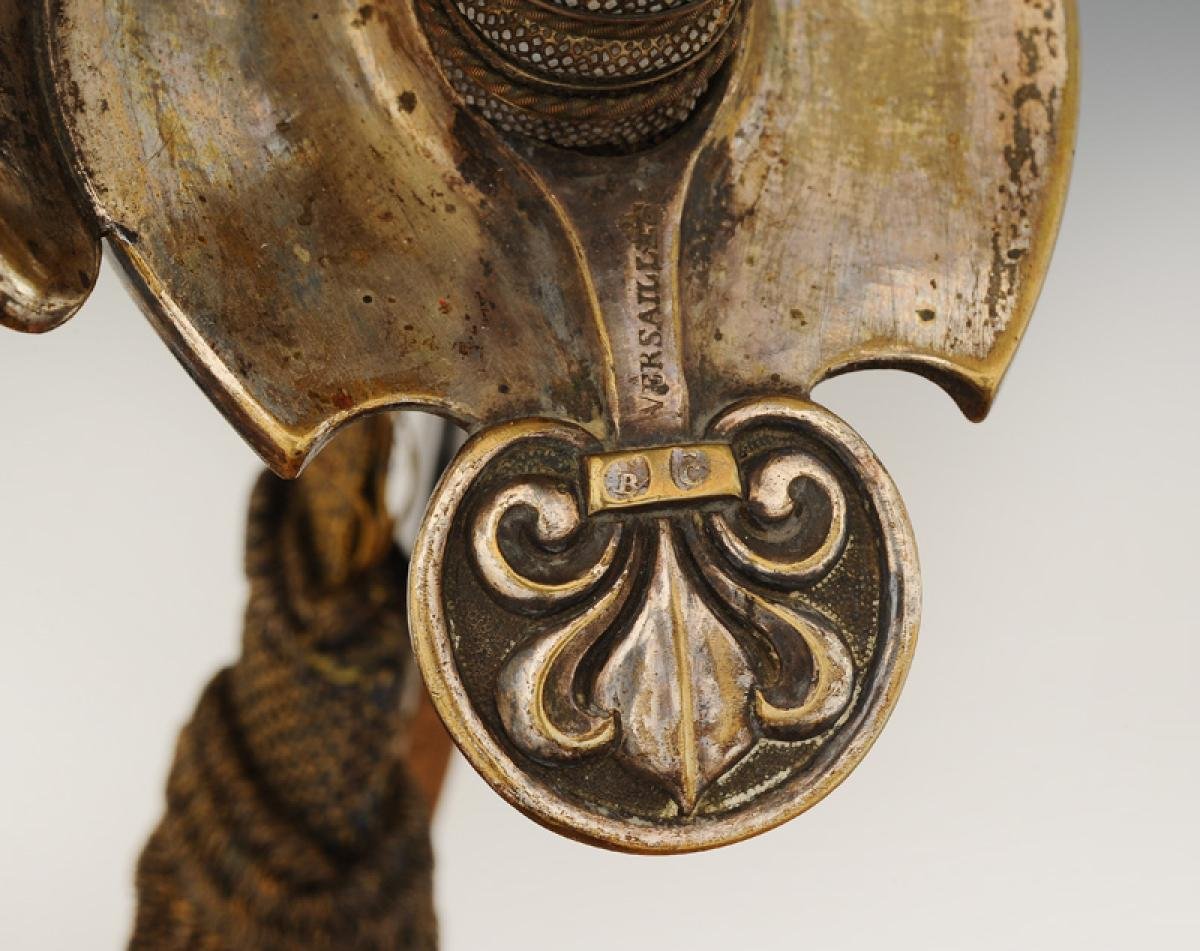 SABRE DE RÉCOMPENSE ET PLAQUE DE CEINTURON, DIT « DES PAROISSES », Restauration-photo-7