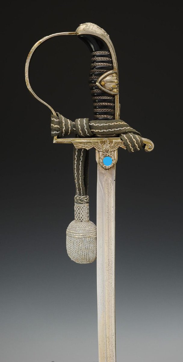 Heer Officer Saber From The Feldmarschall Series Number 1765 "prinz Eugen" 1939-photo-3