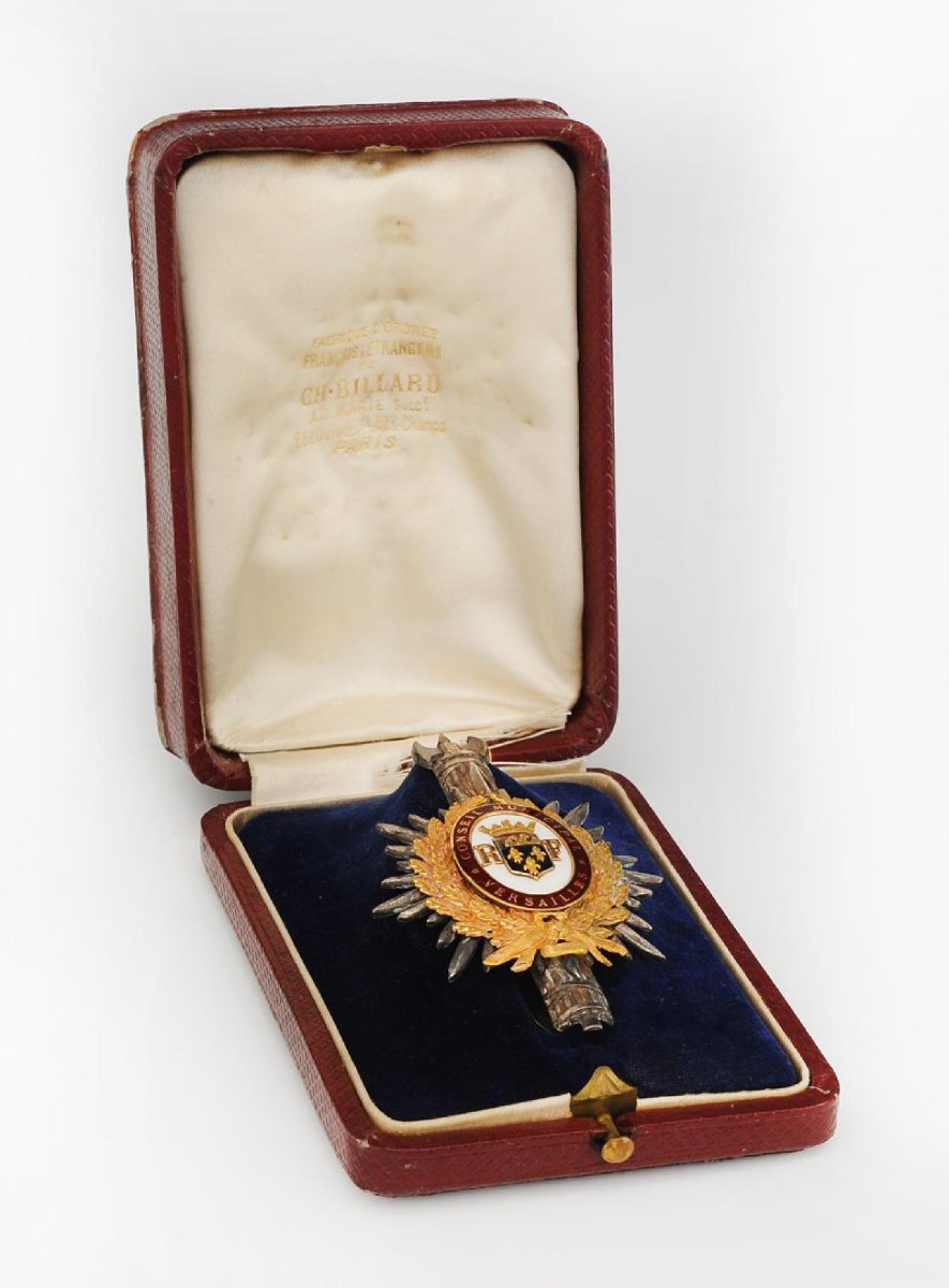 Lapel Badge Of A Member Of The Versailles Municipal Council, Created In 1876, 1900-photo-3