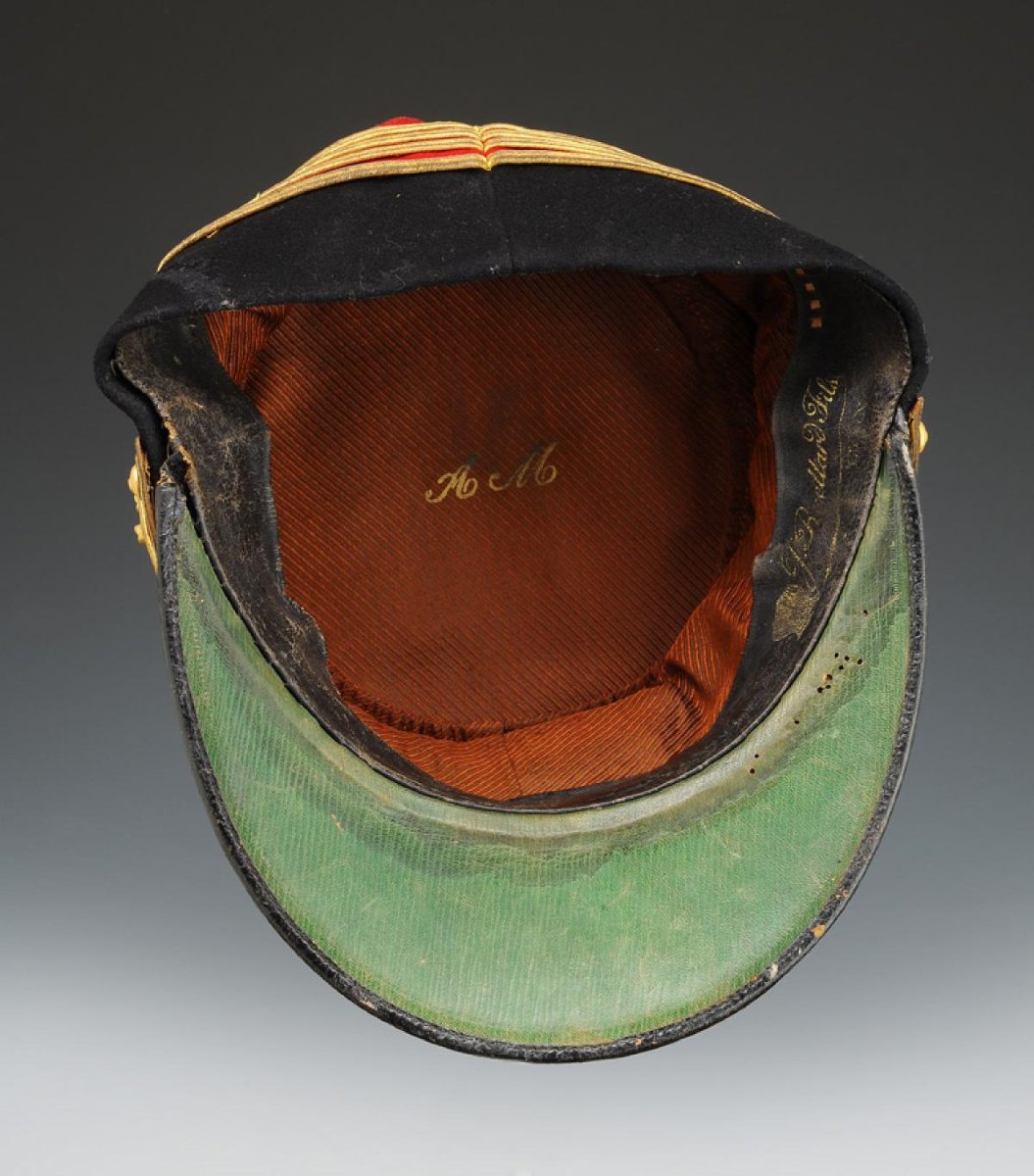 Kepi Of A Staff Commander Of An Infantry Regiment, Model 1886, Third Republic-photo-3