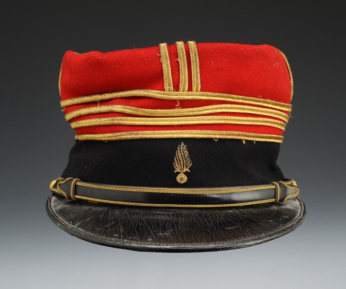 Kepi Of A Staff Commander Of An Infantry Regiment, Model 1886, Third Republic-photo-4