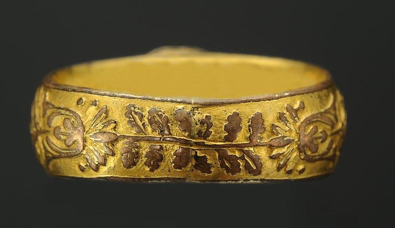 Loyalty Ring Of The Company Of "horse Grenadiers" Restoration-photo-4