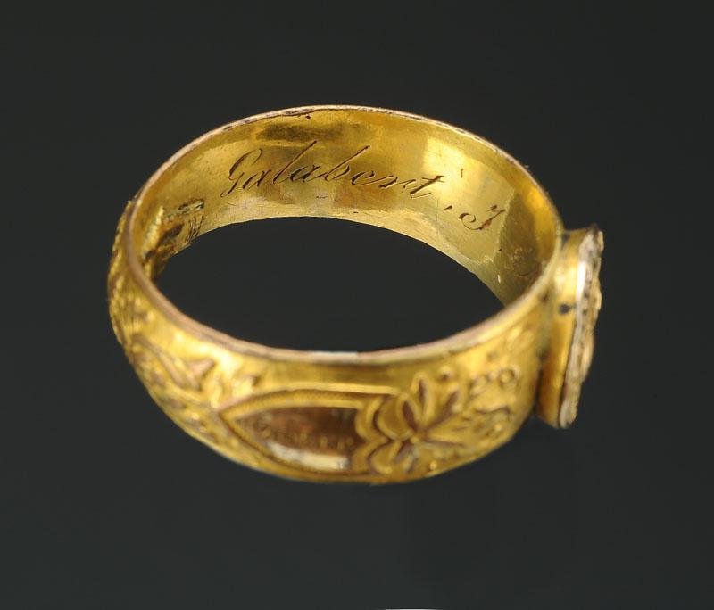 Loyalty Ring Of The Company Of "horse Grenadiers" Restoration-photo-1