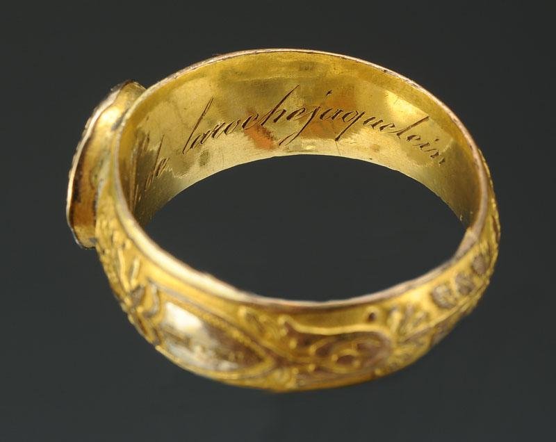 Loyalty Ring Of The Company Of "horse Grenadiers" Restoration-photo-2
