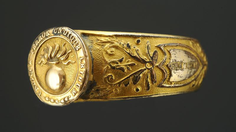 Loyalty Ring Of The Company Of "horse Grenadiers" Restoration