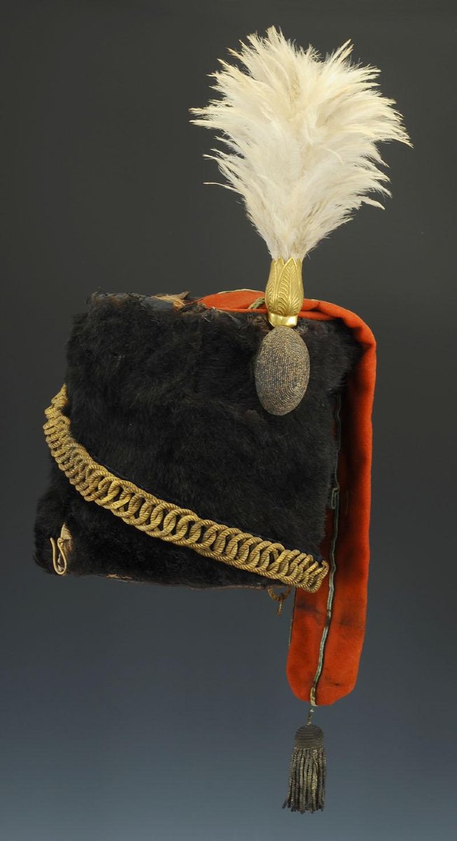 Talpack Of An Officer Of The Horse-hunter Of The Imperial Guard, Second Empire. 32632-photo-4