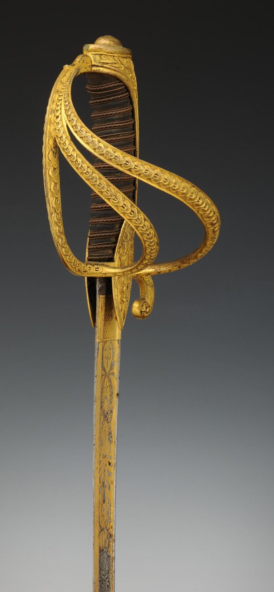 SABRE D'OFFICIER DE CAVALERIE LÉGÈRE, Consulat.-photo-4