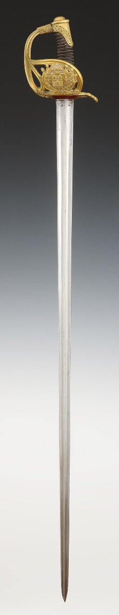Sabre Of A Cuirassier Officer Of The Royal Guard, Restoration Period. -photo-3