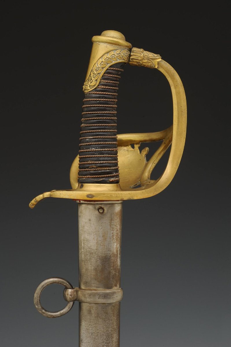 Sabre Of A Cuirassier Officer Of The Royal Guard, Restoration Period. -photo-1