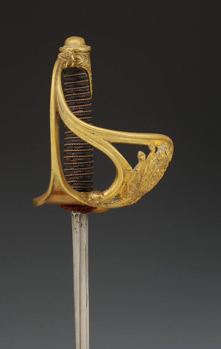 Sabre Of A Cuirassier Officer Of The Royal Guard, Restoration Period. -photo-2