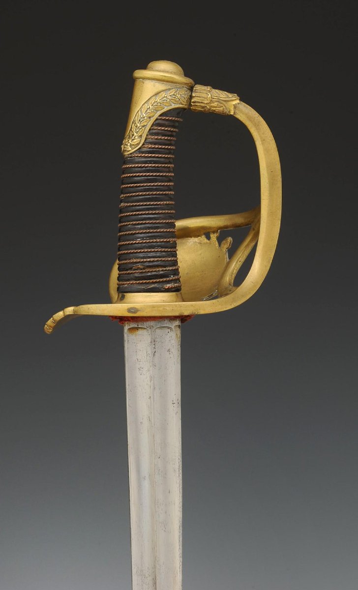 Sabre Of A Cuirassier Officer Of The Royal Guard, Restoration Period. -photo-3