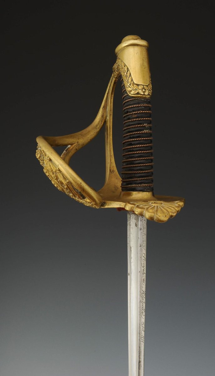 Sabre Of A Cuirassier Officer Of The Royal Guard, Restoration Period. -photo-4