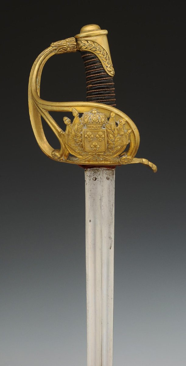 Sabre Of A Cuirassier Officer Of The Royal Guard, Restoration Period. -photo-6