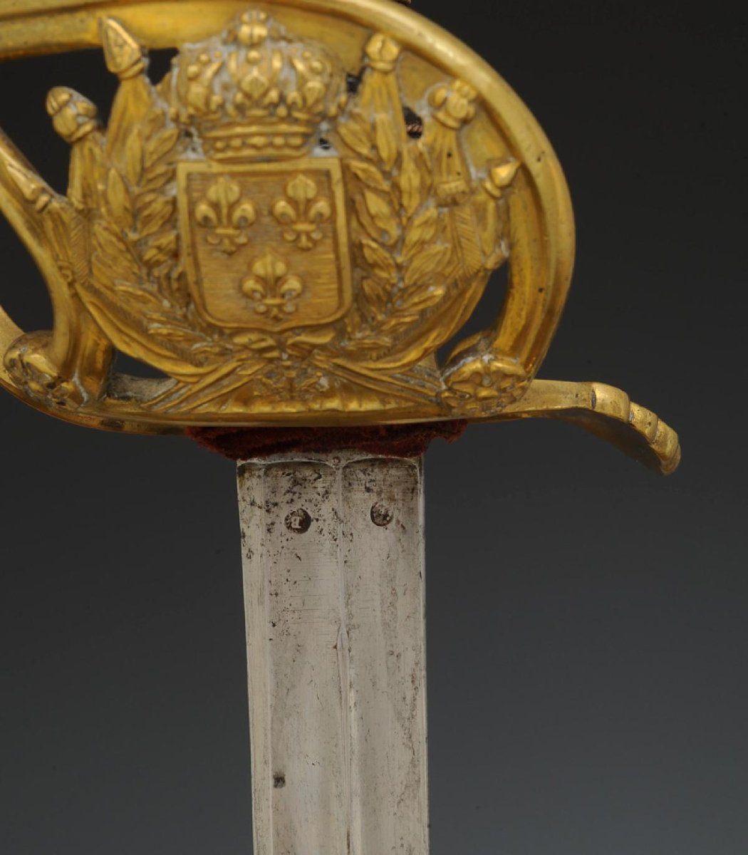 Sabre Of A Cuirassier Officer Of The Royal Guard, Restoration Period. -photo-7