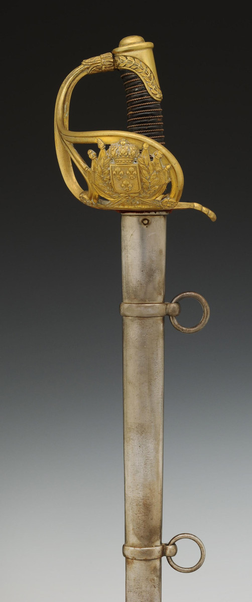 Sabre Of A Cuirassier Officer Of The Royal Guard, Restoration Period. 