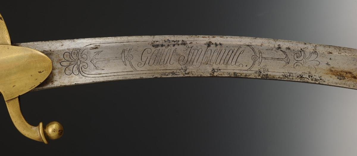 SABRE DU CORPS DES MATELOTS DE LA GARDE IMPÉRIALE « MARINS DE LA GARDE », Premier Empire-photo-5