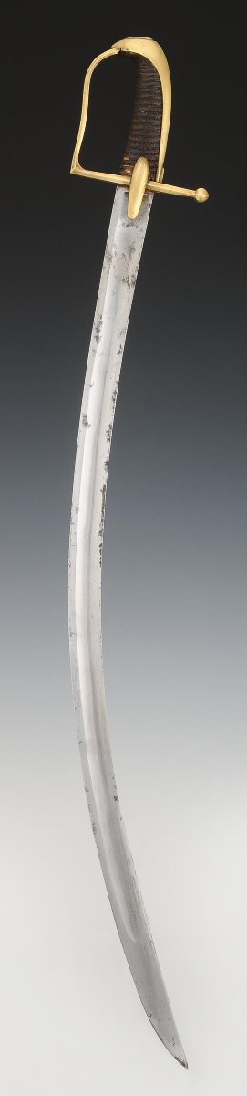 SABRE TROUPE DE HUSSARDS, modèle An IV, Révolution - Premier Empire.-photo-4