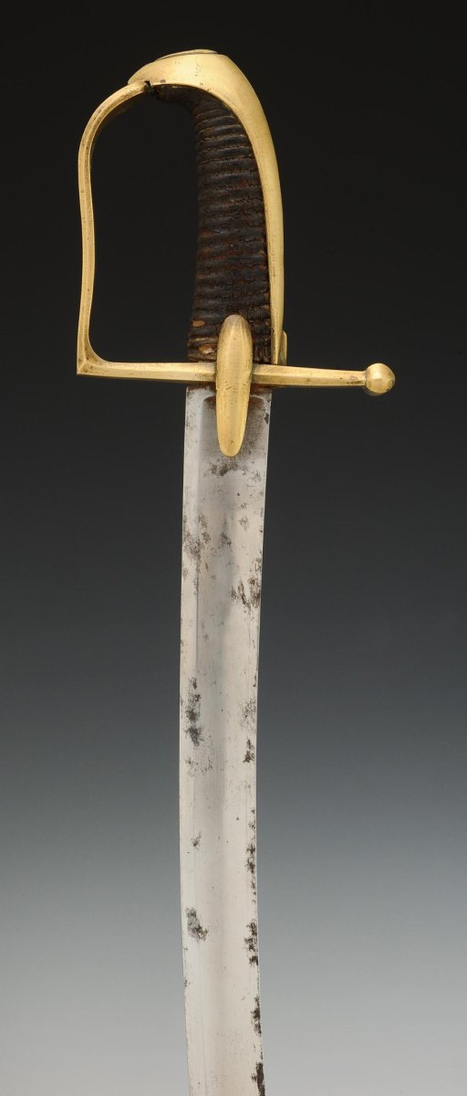 SABRE TROUPE DE HUSSARDS, modèle An IV, Révolution - Premier Empire.-photo-2