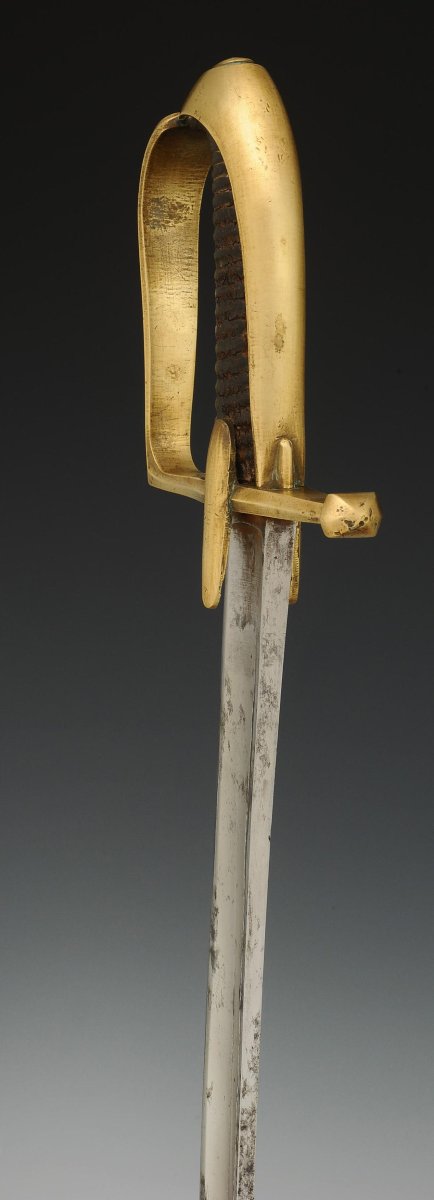 SABRE TROUPE DE HUSSARDS, modèle An IV, Révolution - Premier Empire.-photo-6