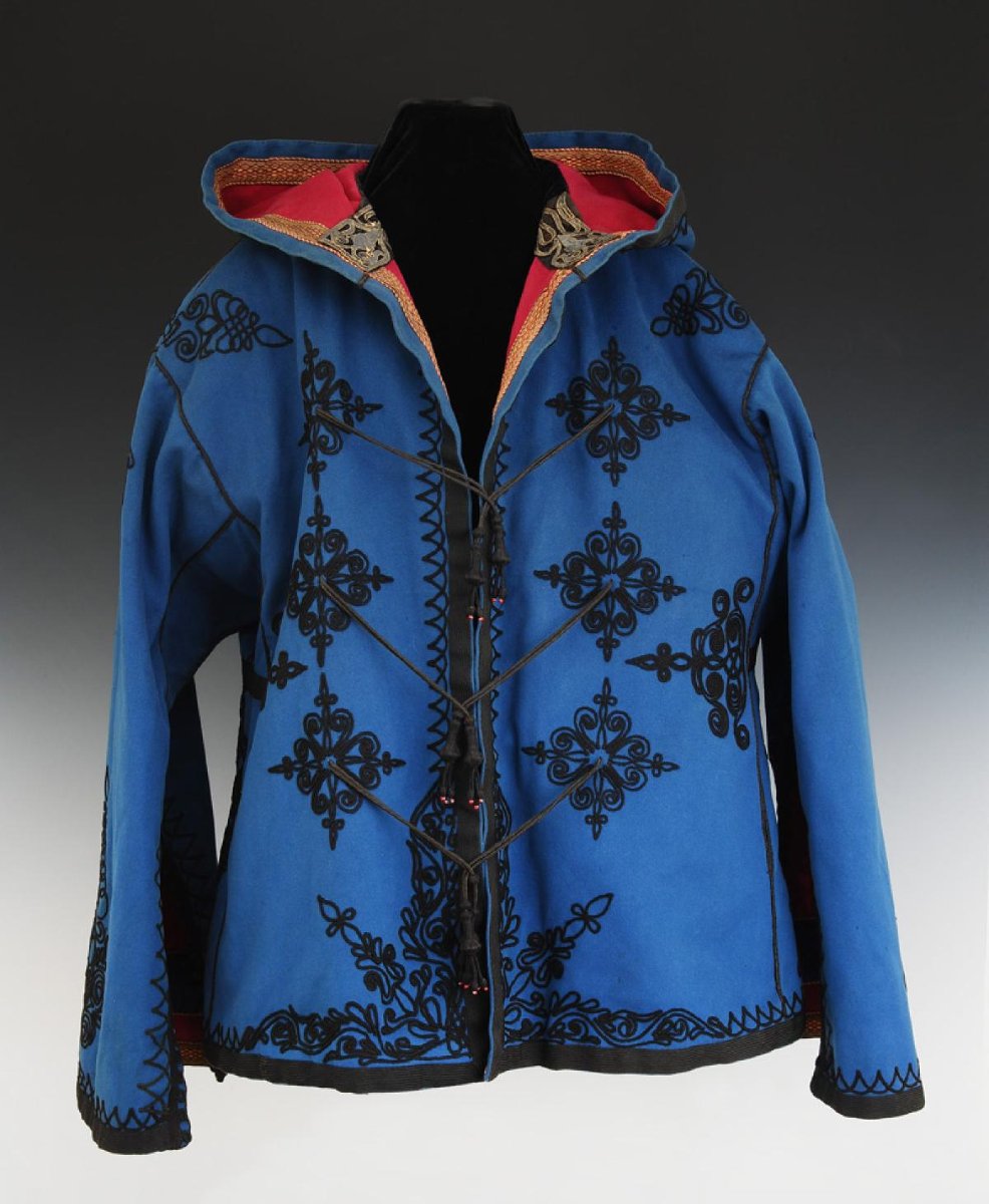 Hooded Jacket Of An Officer Of The African Hunters, Second Empire. -photo-3